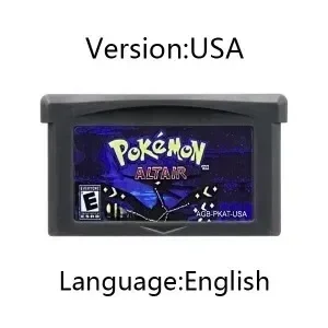 Pokemon-serie GBA-gamecartridge Sweet FireRed Rocket Unbound Radical Red Gaia Quetzal voor GBA