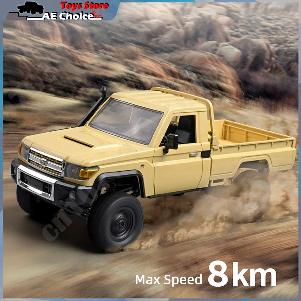 MN82Pro 1:12 Rc Car Mn82 Model Retro Full-scale Simulation Lc79 RTR 4WD 280 Motor Remote Control Pickup RC Truck Model Car Toys