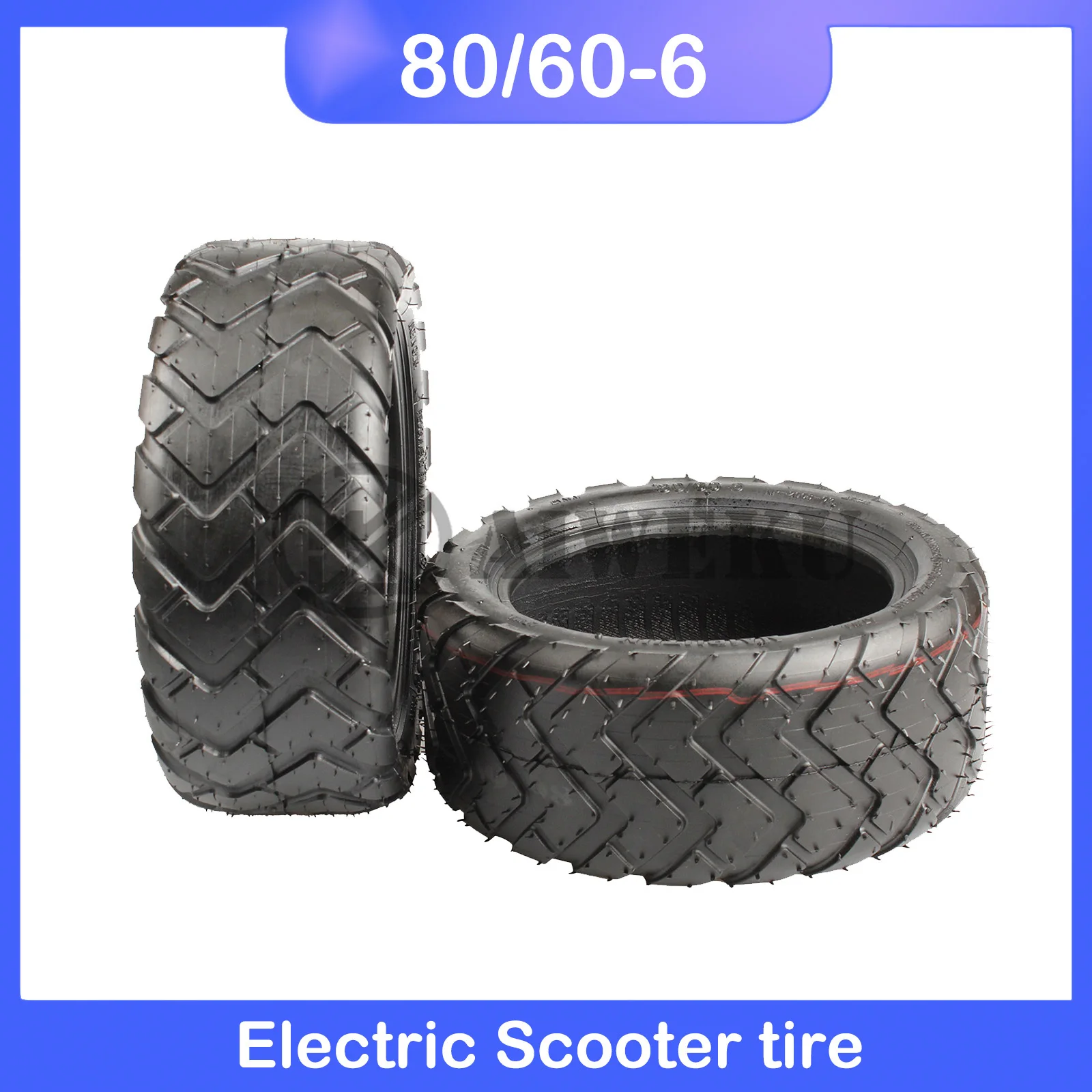 CHAOYANG 80/60-6 Tubeless Tire Rubber Tire For Kugoo Zero Scooter  Parts Electric Accessories