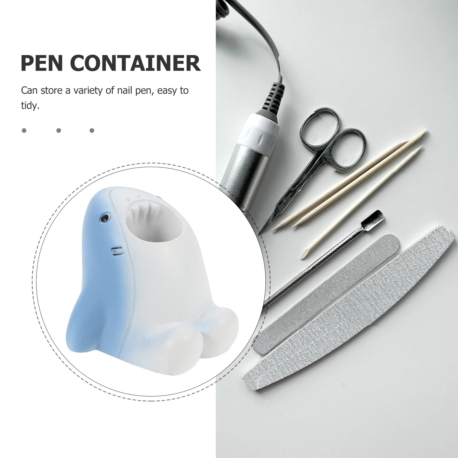 

Multifunctional Resin Makeup Organizer Cartoon Nail Brush Holder Desk Tidy Nail Brush Holder Makeup Organizer Resin Organizers