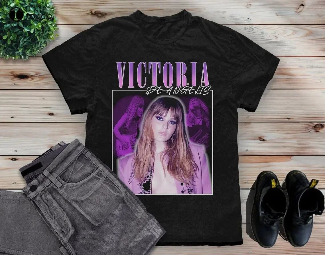 Victoria De Angelis Maneskin T-Shirt T Shirt Tshirt Women Graphic Tshirt Outdoor Simple Vintag Casual T Shirts Xs-5Xl Streetwear