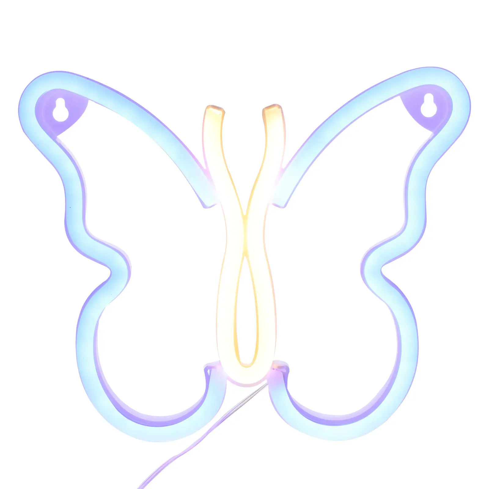 

LED Butterfly Decorative Lamp High Quality Luminous Neon Night Light Dual Power USB Night Lamp for Home