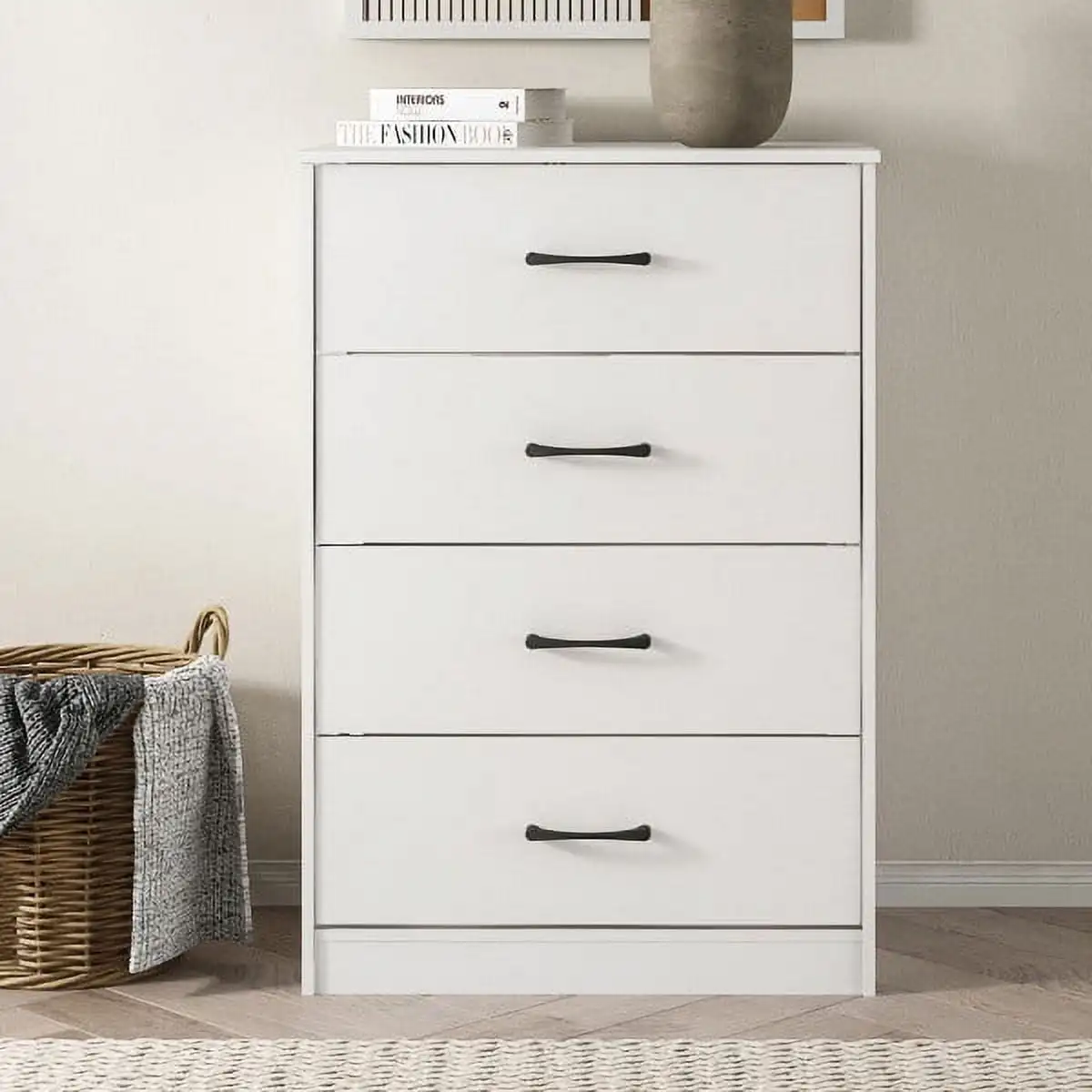 

Mainstays Ardent 4 Drawer Dresser White