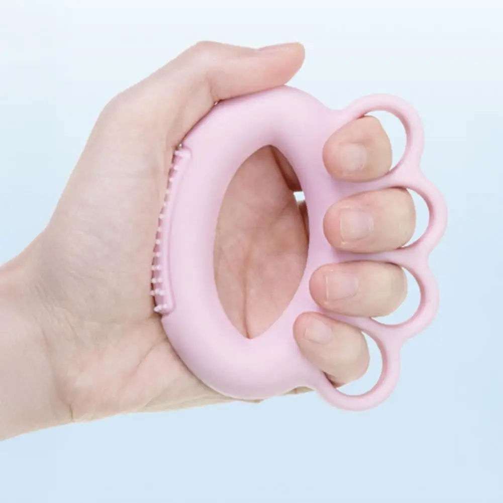 

1 Silicone Hand Grip Ring for Hand Rehabilitation, Strength Training, Stress Relief, and Fitness