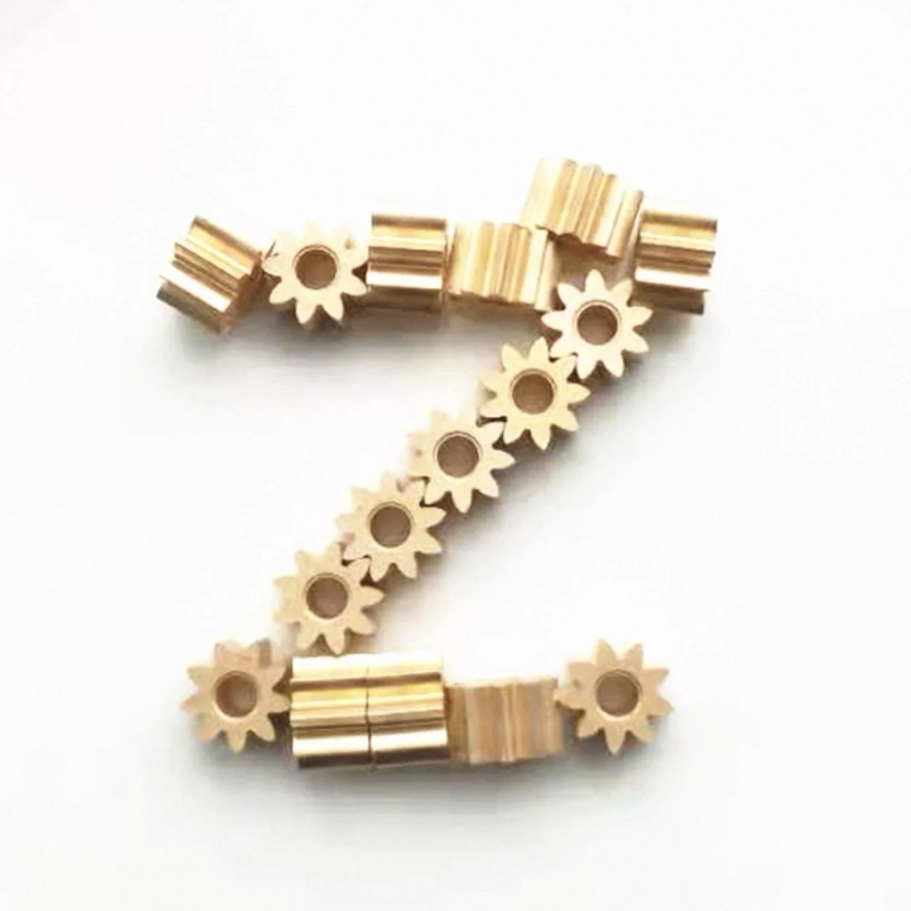 M1 9 Teeth Low Noise 4mm Small Mixer Valve Driven Gear Metal Spur Gear for Home Appliance