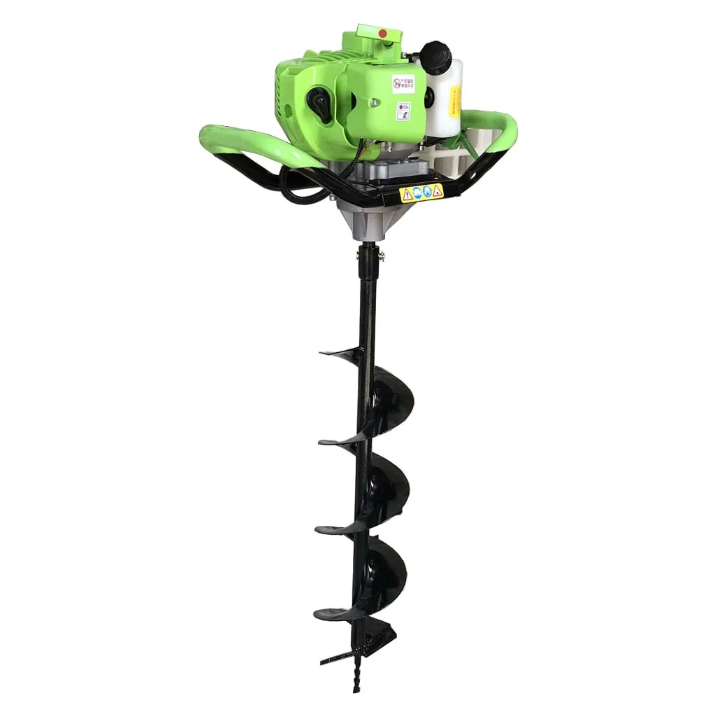 

Heavy Duty 20cm Hole Digging Machine Farm Earth Auger Ground Drilling Machine With Bit HJ-E48F