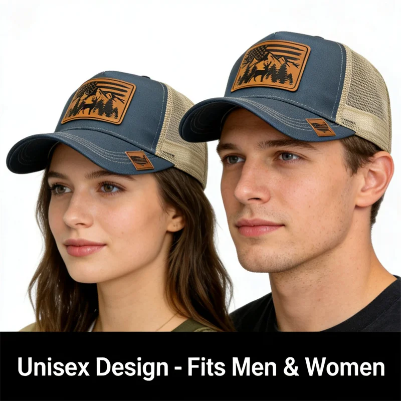 Fashion Leathers Baseball Caps for Women Men Female Male Sport Visors Snapback Cap Sun Hat Gorras Hombre Designer Trucker Hat