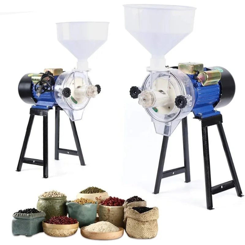 مطحنة كهربائية، مطحنة حبوب كهربائية بقدرة 2200 وات، مطحنة تغذية الذرة التجارية، مطحنة قمح (مطحنة رطبة)