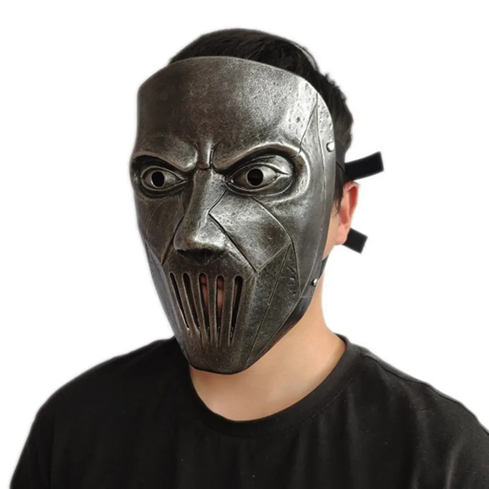 

Resin Mick Thomson Cospaly Adult Mask 1:1 Prop Replica Halloween Masquerade Party Mask Prop Silvery