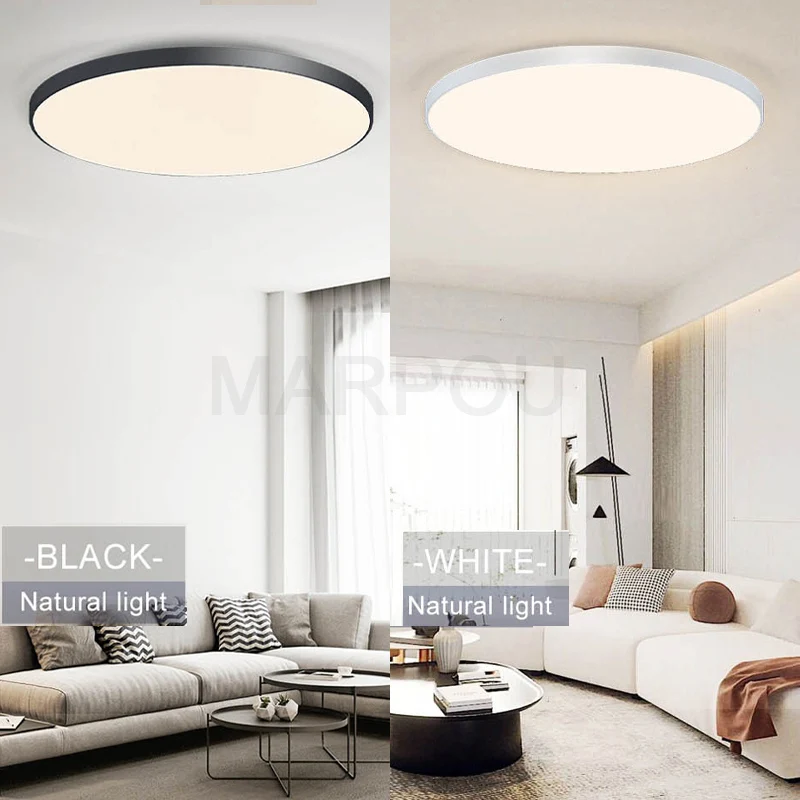 Smart Dimmable LED Ceiling Light with Remote Control, for Living Room & Bedroom 6