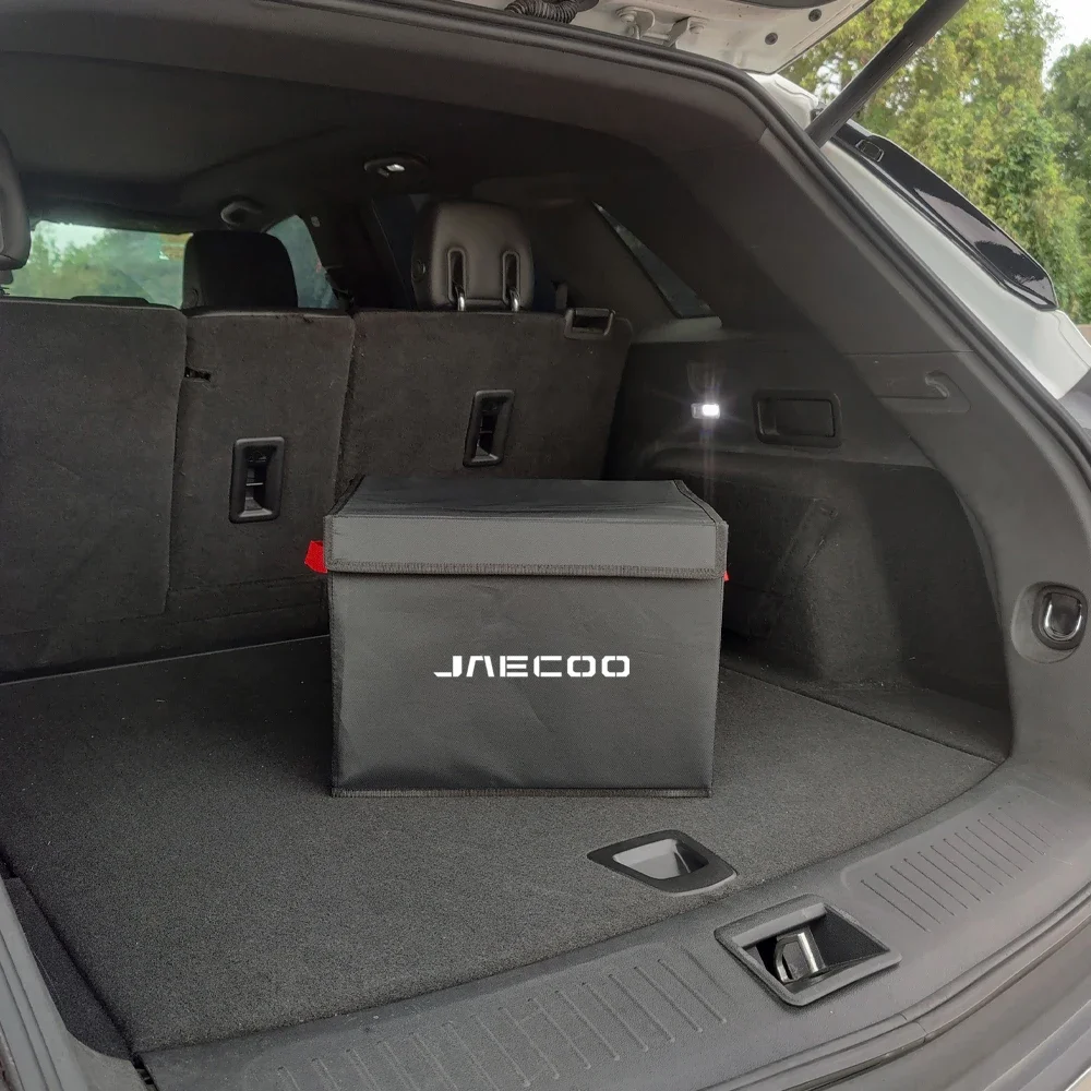 For Chery Jaecoo J7 J8 2023 2024+ Portable Car Trunk Organizer Foldable Storage Waterproof Durable Multi Storage Tool Auto Box