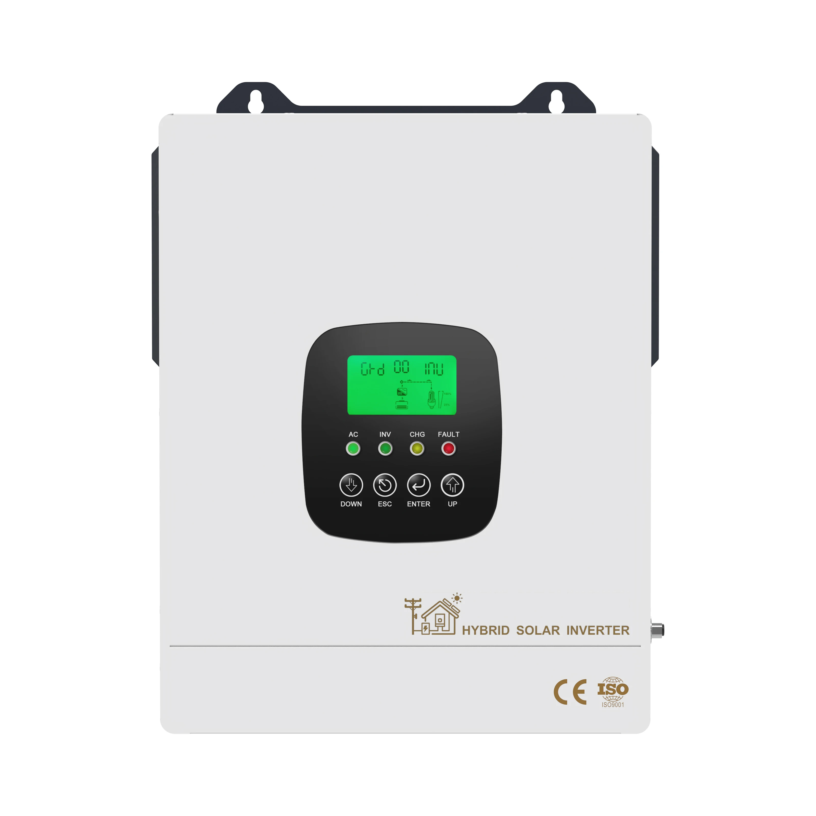 5KW 48V hybrid solar inverter MPPT pure sine wave off-grid inverter, suitable for home solar power generation systems,