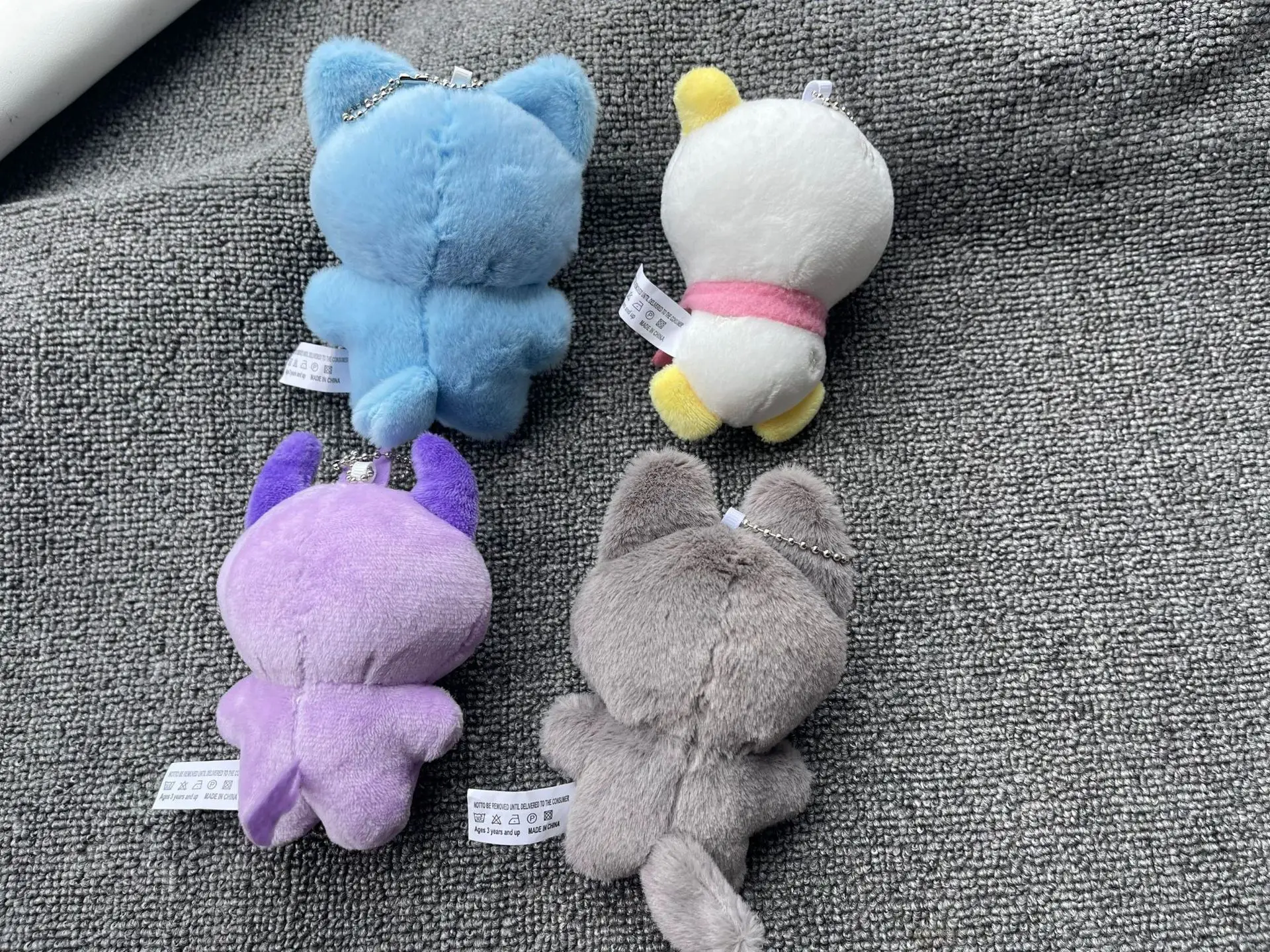 KPOP Plush Doll Keychain KARINA WINTER NINGNING GISELLE Creative Peripheral The Same Cute Cartoon Bag Key Pendant Accessories