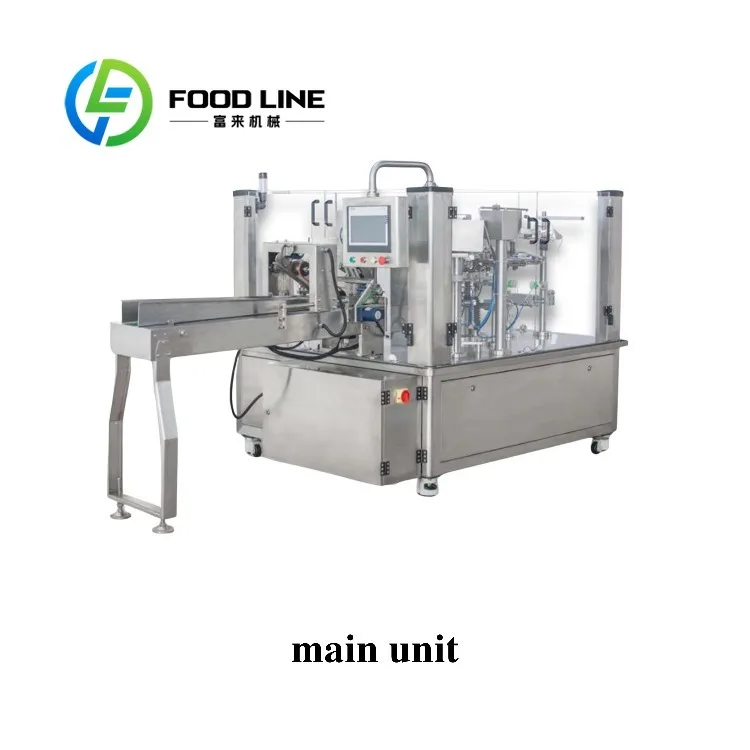 Semi Automatic Granule Packaging Line Cost Effective Configuration Combine Manual And Automatic Steps For Small Scale Production