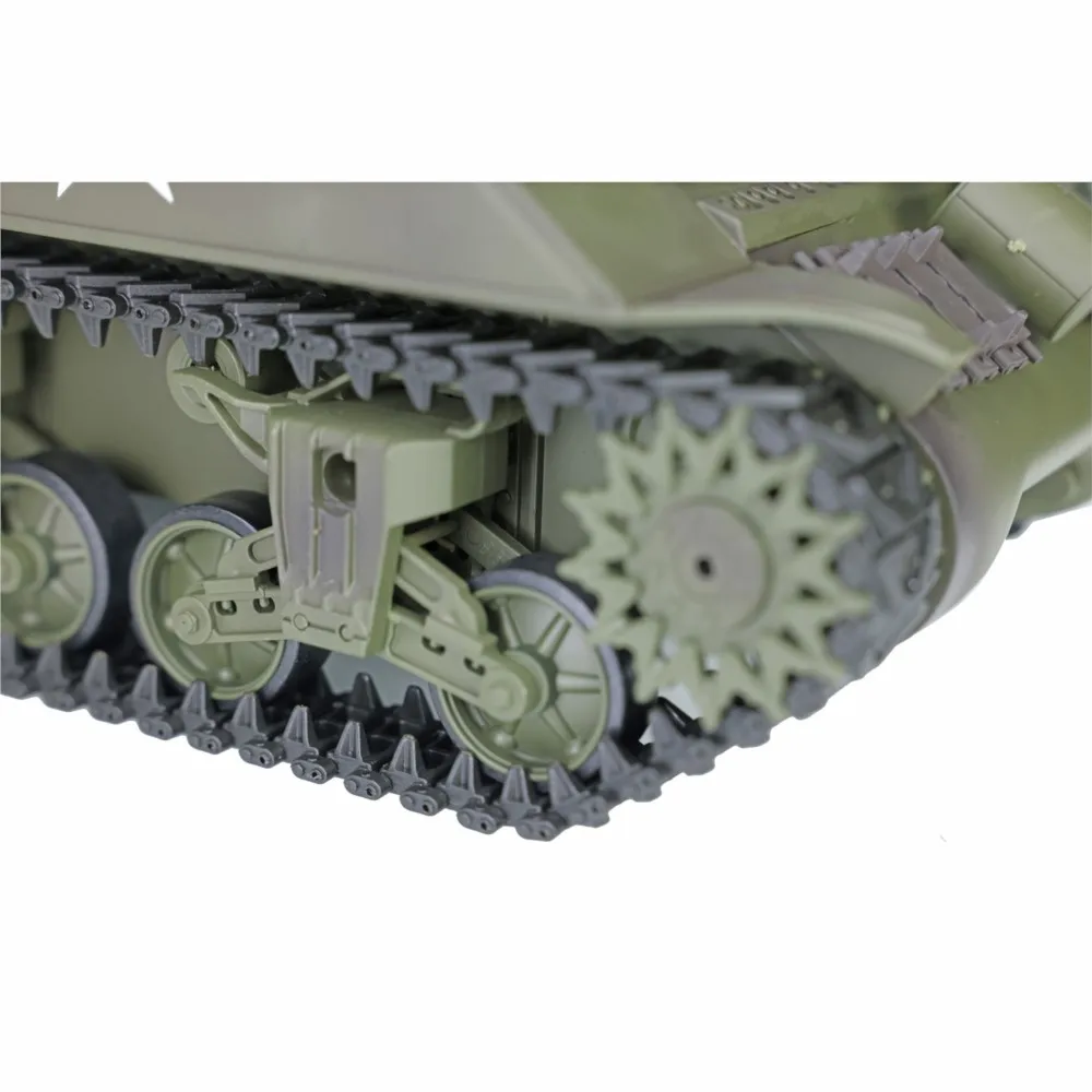 HENG LONG 1/16 TK7.0 M4A3 Sherman RTR réservoir radiocommandé voiture militaire jouets IR bataille BB Airsoft unité de fumée 3898 TH17665