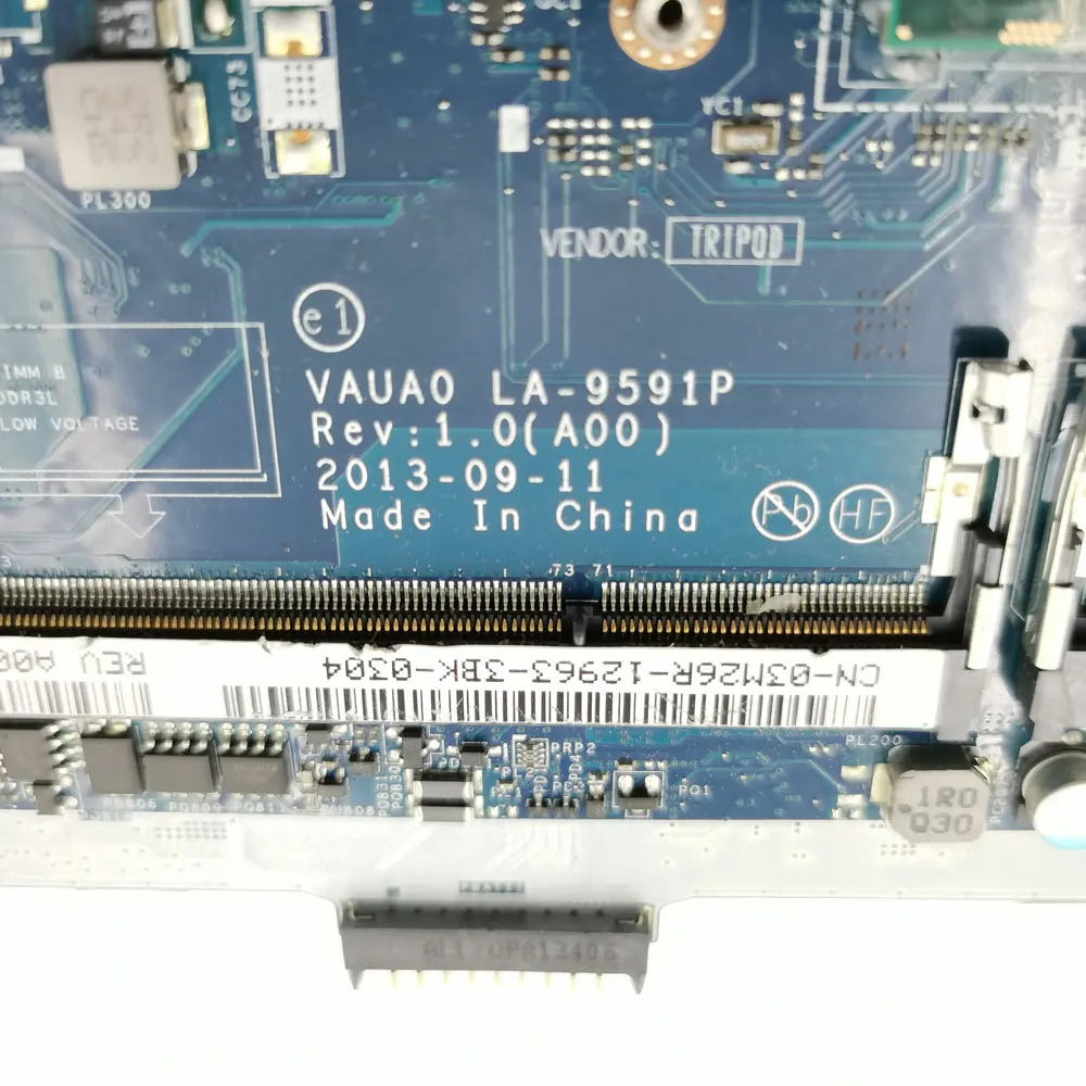 Imagem -04 - Vaua0 La-9591p para Dell Latitude E7440 Laptop Motherboard Cn03m26r 03m26r com i5 I74th Gen Cpu Ddr3 Testado