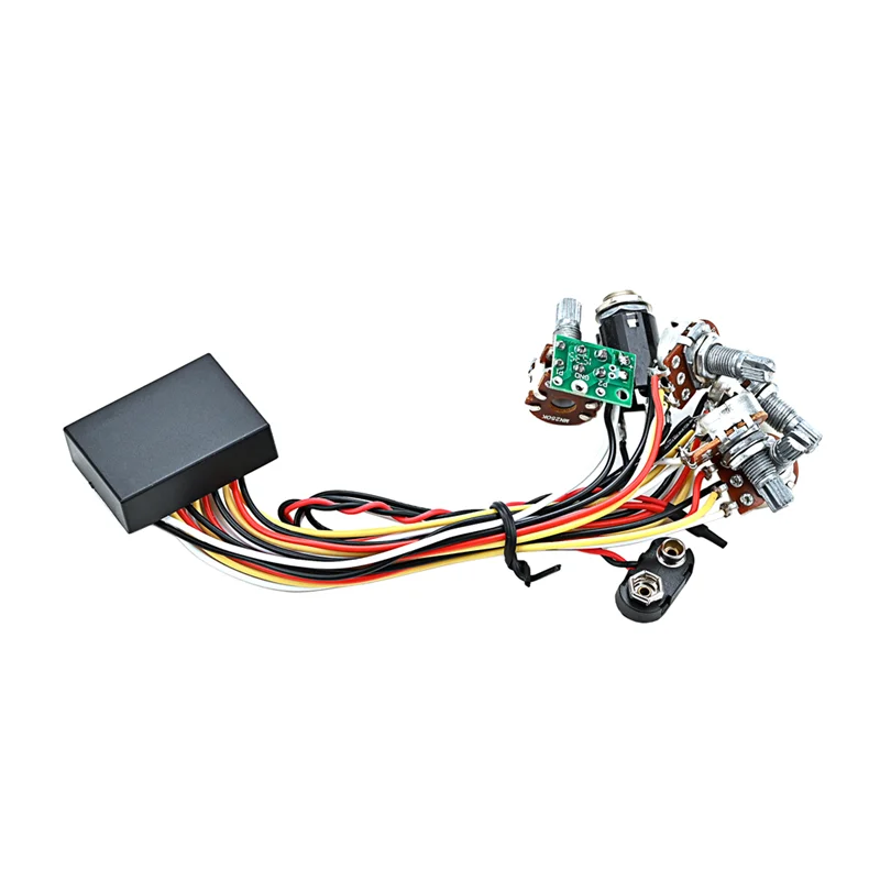 AED4-Bass 3 Band Active & Passive EQ Equalizer Preamp Circuit For Bass Pickup