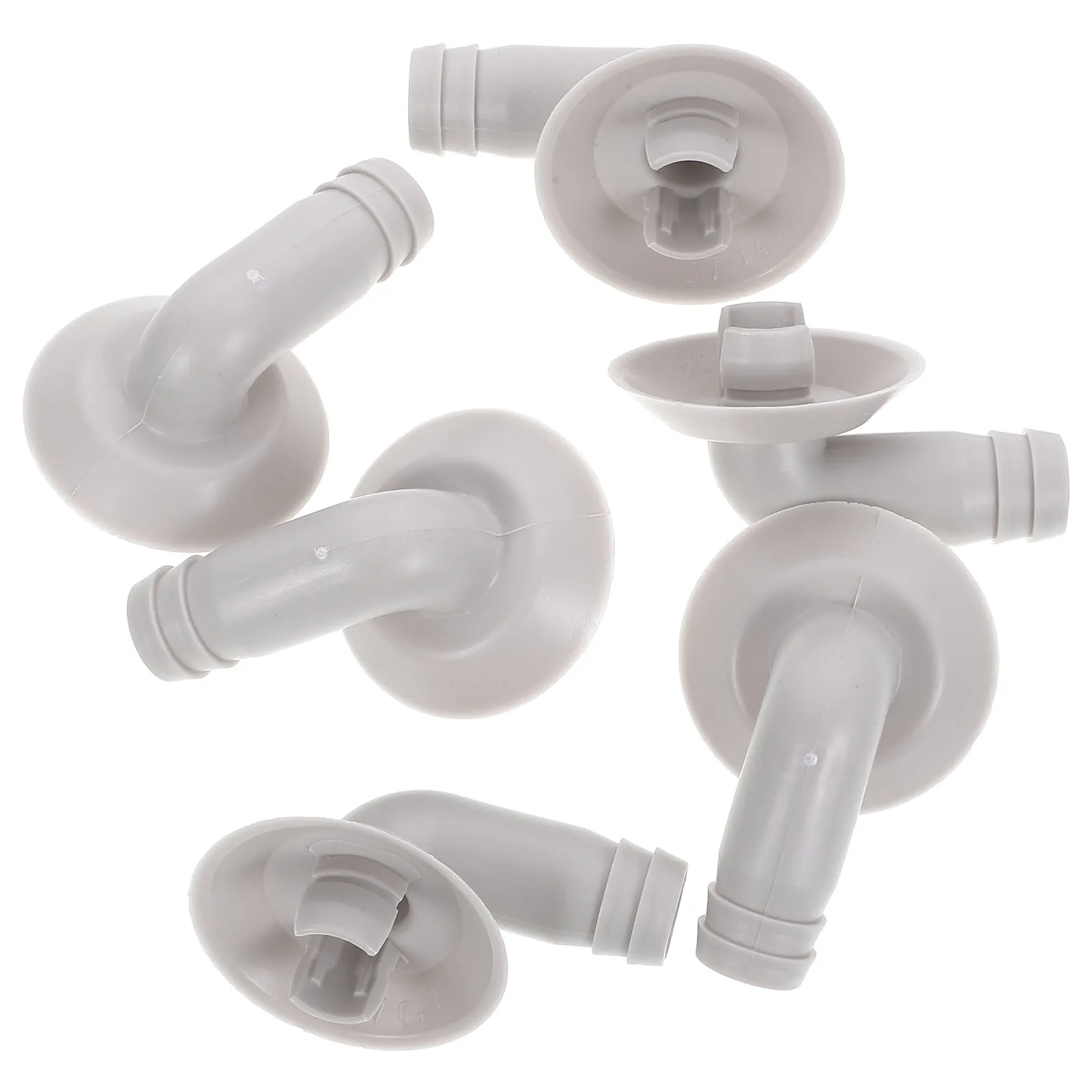 6 pz Connettore di Scarico Per Condizionatore D'aria Riutilizzabile Condensato Drenaggio Aria Condizionata Raccordi Per Tubi Flessibili Adattatore Raccordo A Gomito Ac