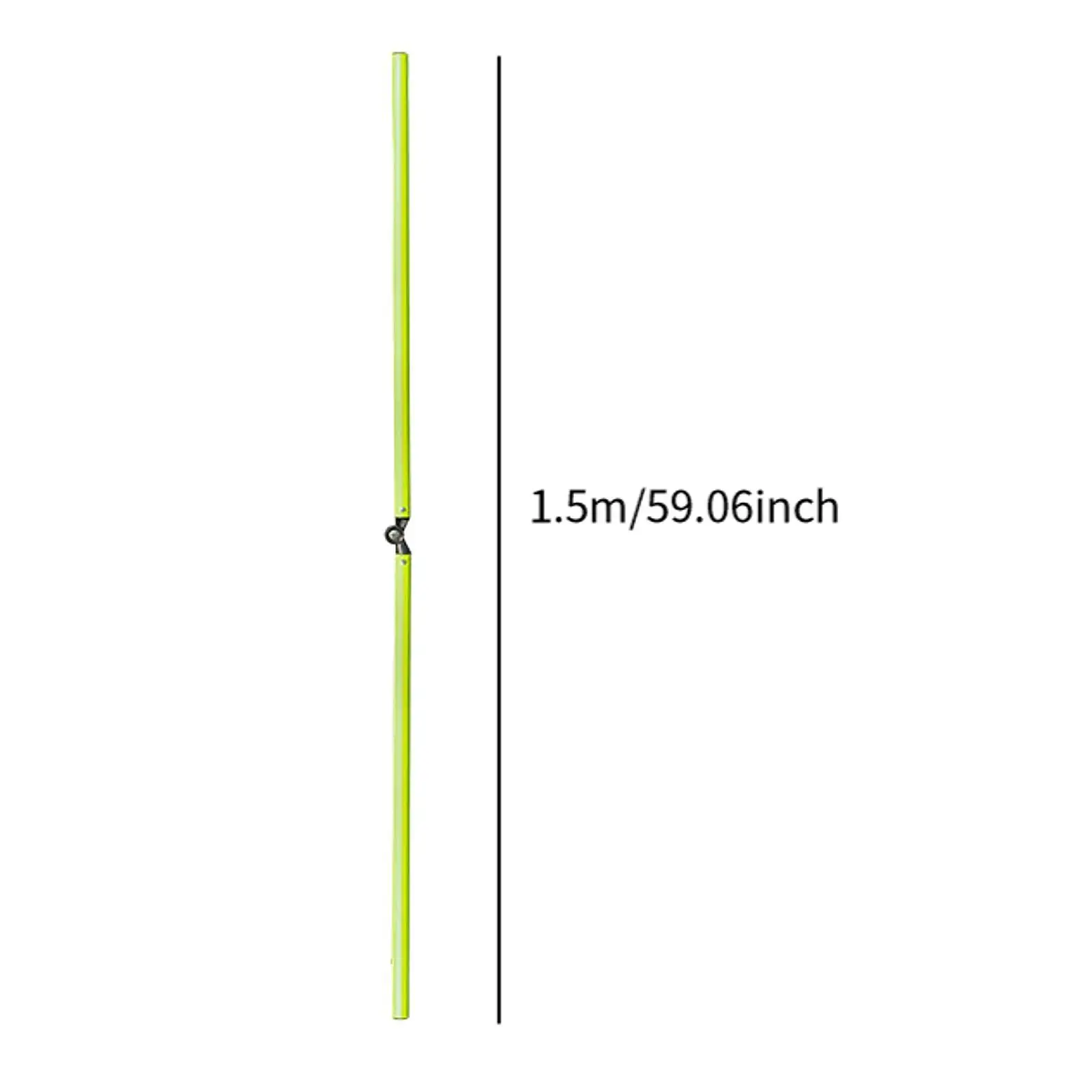 เสาฝึกความคล่องตัวของฟุตบอล, เสาสลาลอม, พับได้เพื่อเพิ่มการประสานงาน,