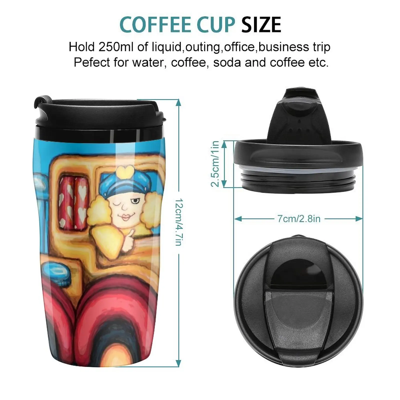 New Long Distance Clara Travel Coffee Mug Cups Of Coffee Coffee Cup Heat Preservation Coffee Good Teaware