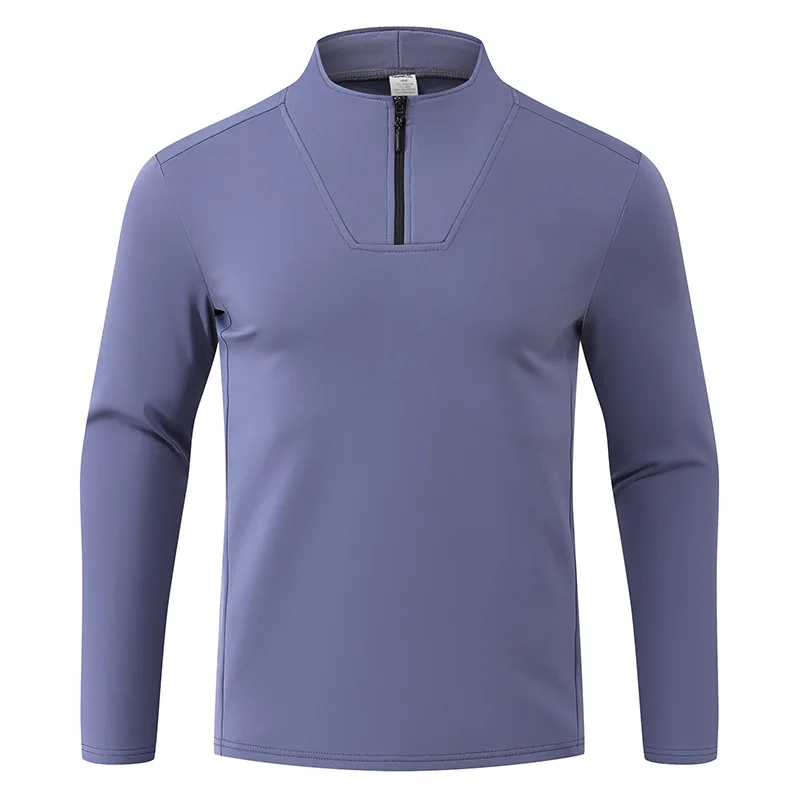 Bodybuilding Men Gym Fitness Display Long Sleeve T-Shirt Crew Neck Elastic Moisture Wicking Tights Running Training Bottom Top