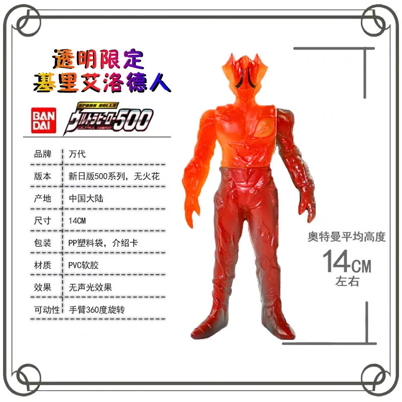 

Kyrieloid Limit Transparent Series Soft Rubber Doll Children's Day Gifts Collectible Toy