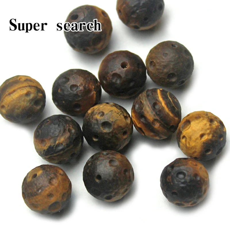 Natural Stone Yellow Tiger Meteorite Beads 8/10/12mm Loose Spacer Bead For Jewelry Making Diy Necklace Bracelet Accessory