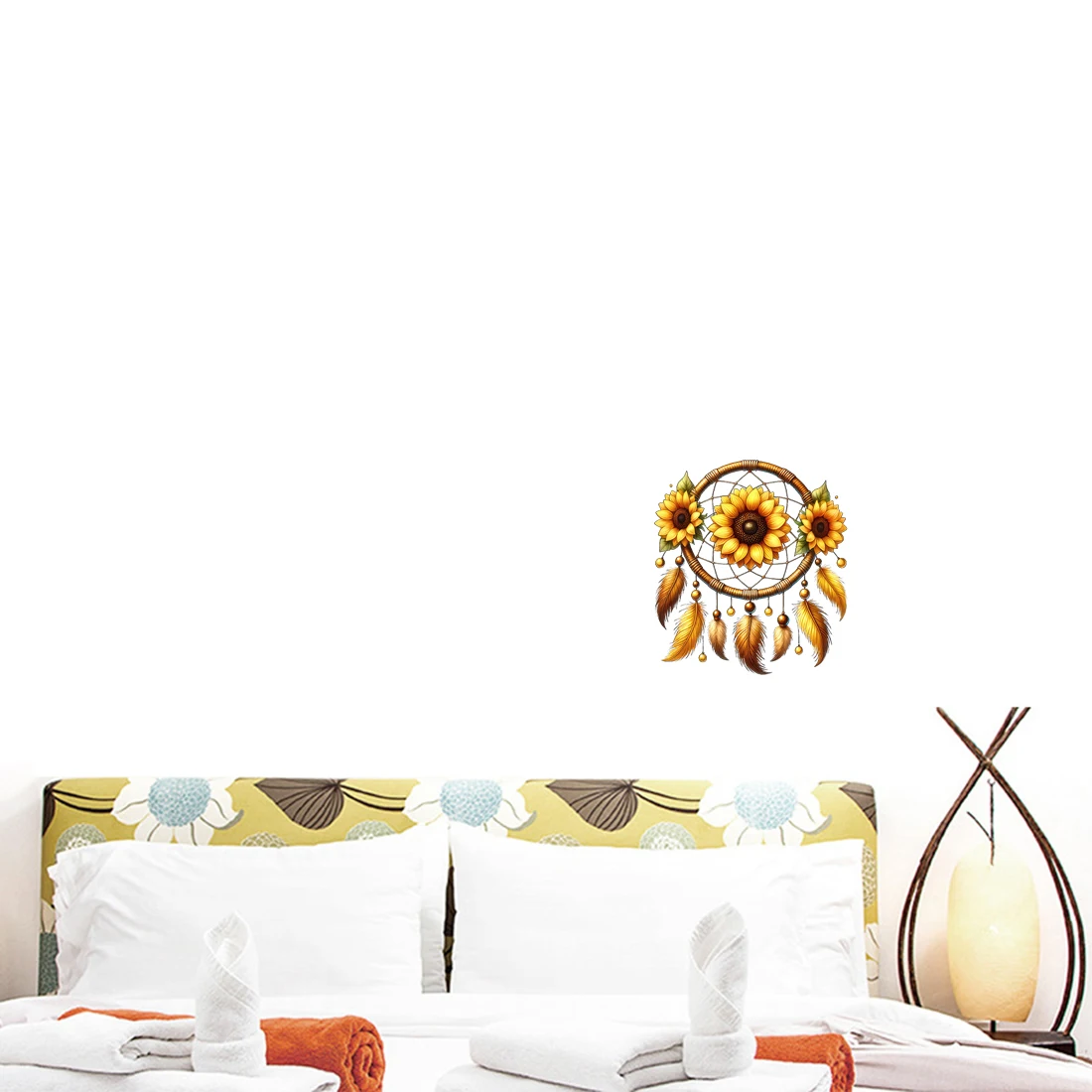 Three Ratels CD28 Beautiful Dreamcatcher Cartoon Wall Stickers for Home Decoration