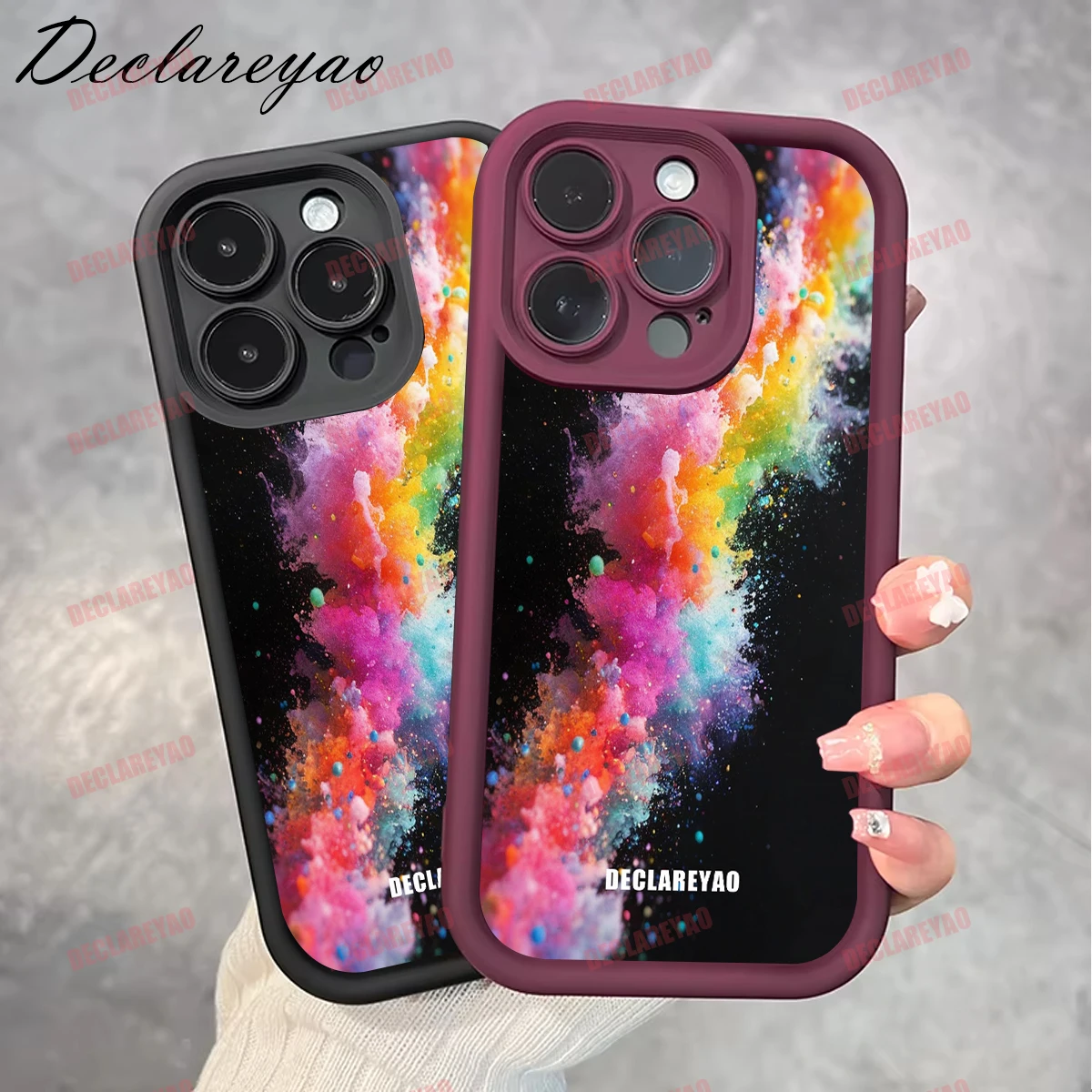 DECLAREYAO Matte Light Slim TPU Soft Coque For Samsung Galaxy S24 S22 Ultra S25 Plus Case Cover Shockproof