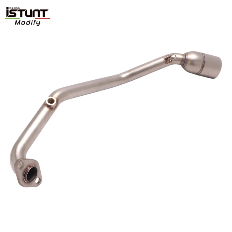 Slip On For Honda PCX125 PCX150 PCX 125 150 2021 2022 Motorcycle Exhaust System Front Link Pipe Escape Moto Muffler With Sensor