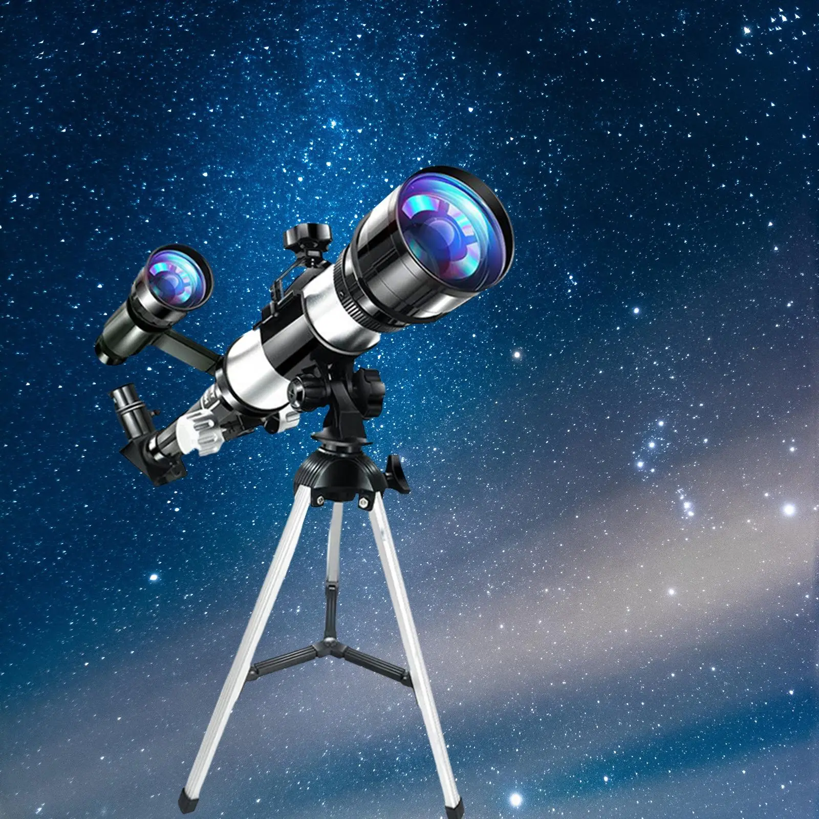 Portable 70mm Astronomical Reflector Telescope Set With Tripod