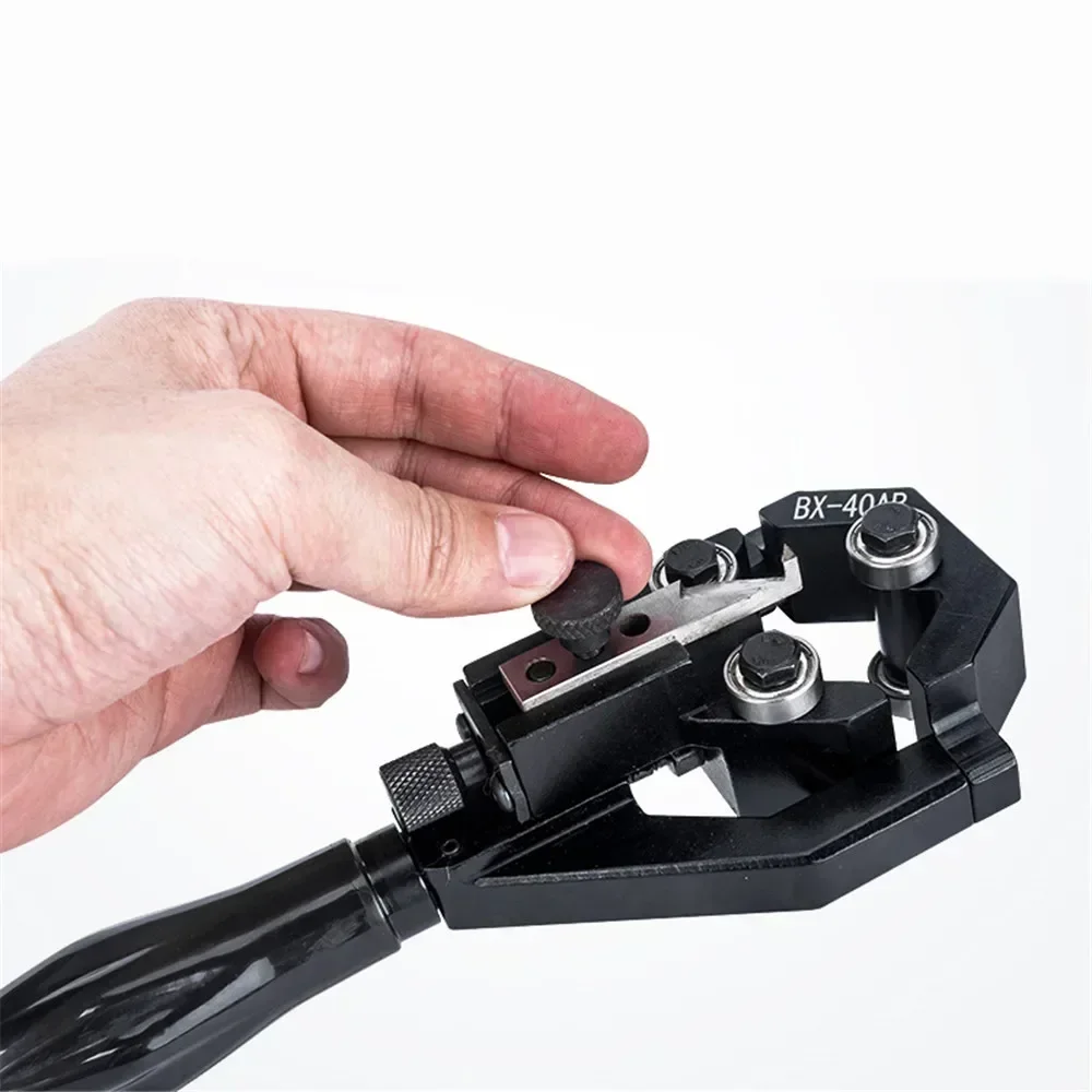 Multifunctional 22-40mm High Voltage Cable Tool, Insulation Stripping, Crimping & Cable Cutting Integrated Pliers