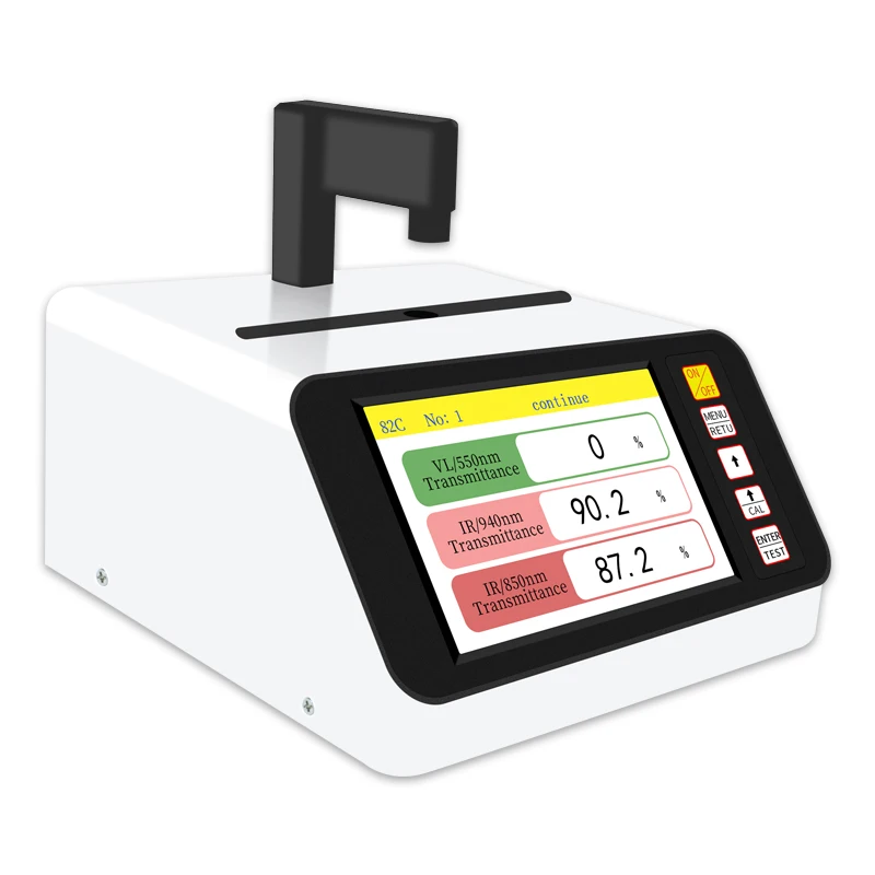 DR82C The lens transmittance meter measures the transmittance of IR ink holes and infrared objects in the mobile phone lens