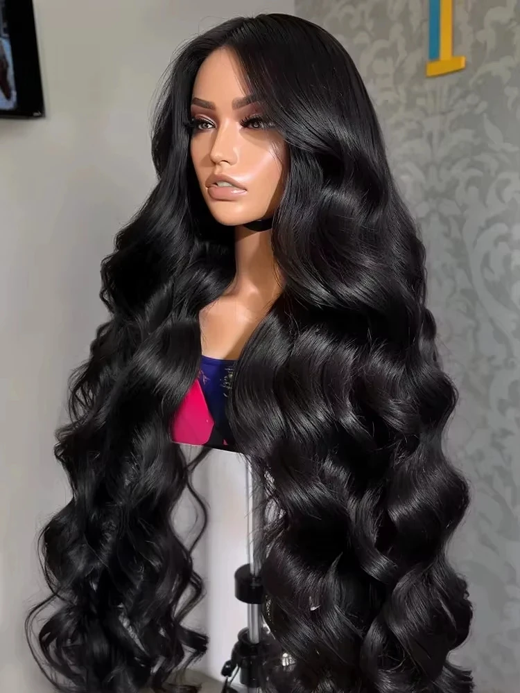 13x6 Body Wave Lace Front Wigs Vietnamese 30 40inch 13x4 Lace Frontal Human Hair Wigs Glueless 5x5 Lace Closure Wig 230% Density