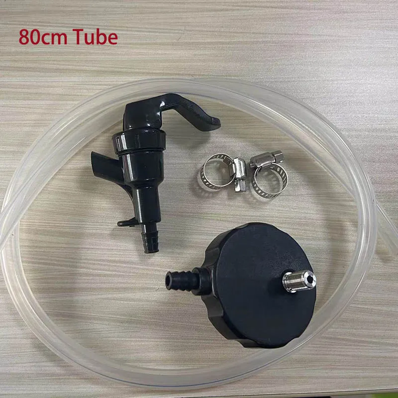 Beer Keg Basic Spear With 80cm Silicone Hose Picnic Tap Keg Coupler Portable Plastic Beer Dispenser Kit For Homebrew Growler