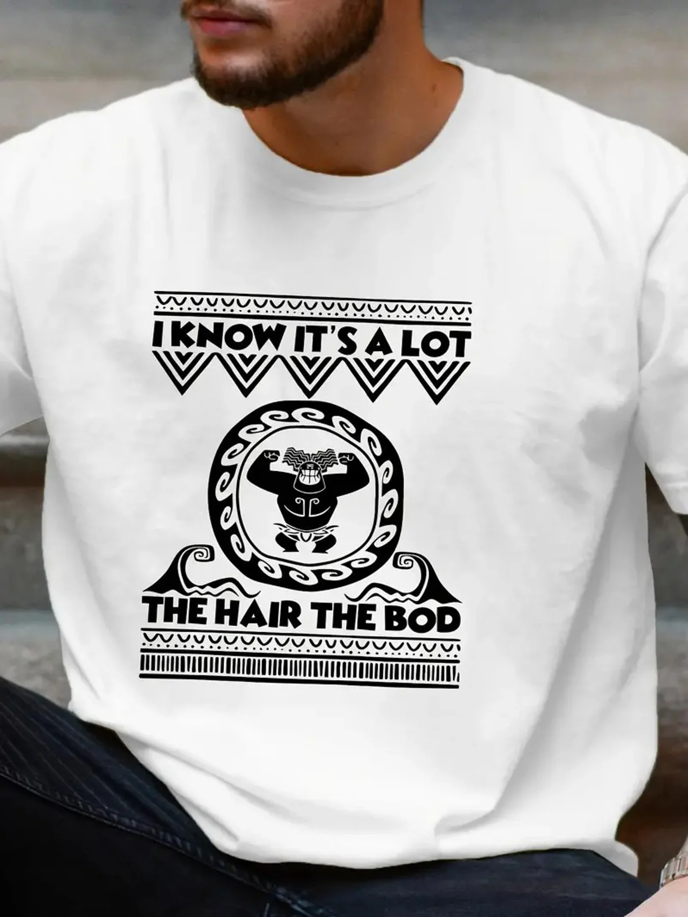 

Men's Casual Cotton T-Shirt with \