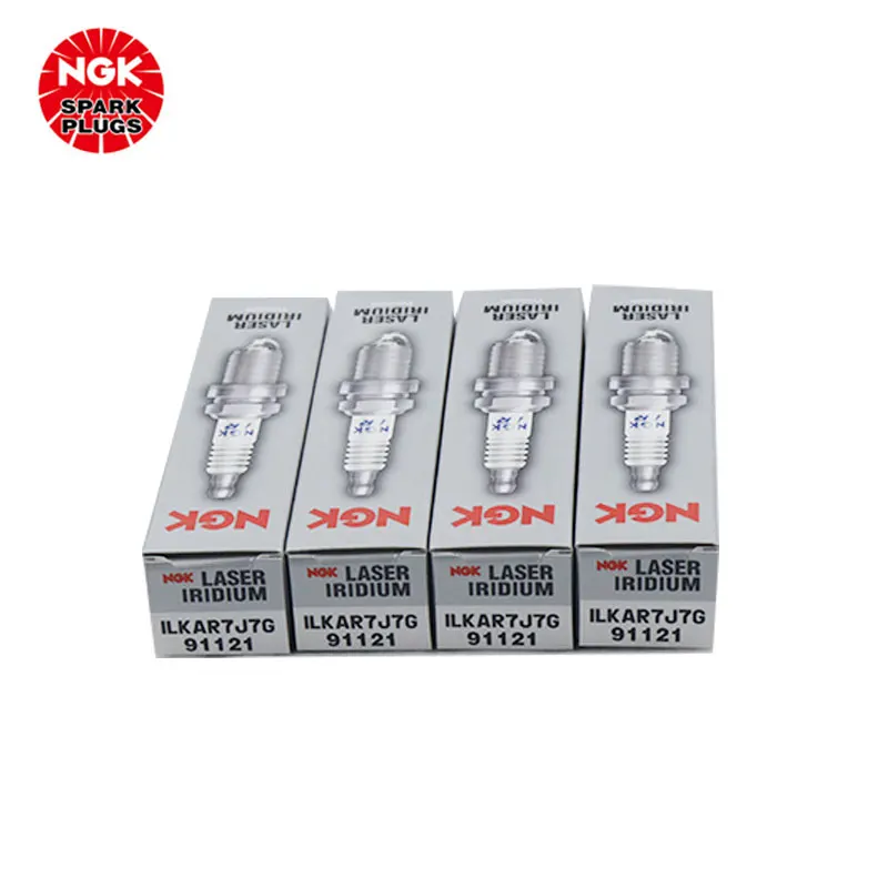 NGK Iridium Platinum Spark plug ILKAR7J7G 91121 is suitable for the Renault Bin/Correga（4PCS)