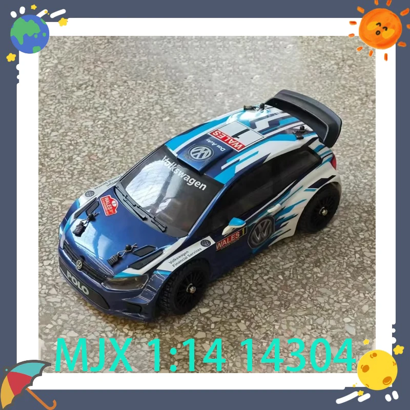 

Meijiaxin 1:14 14304 High-Speed Brushless Motor Remote Control Car Powerful Cool Looking RC Car Toy for Ages 14+