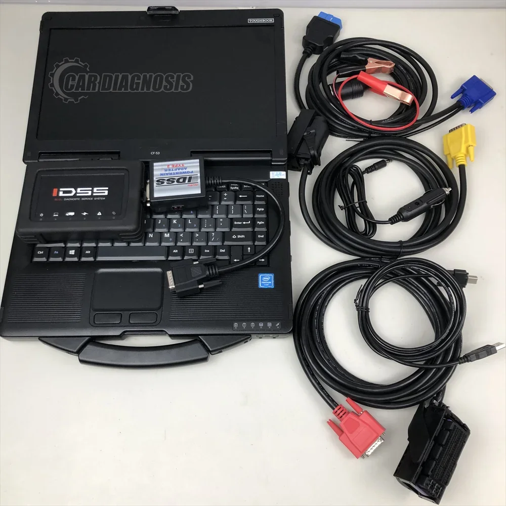 

CF 53 CF53 Laptop for Isuzu IDSS Diagnostic Kit G-IDSS E-IDSS for Isuzu Vehicle Excavator Truck Engine Diagnostic Scanner Tool