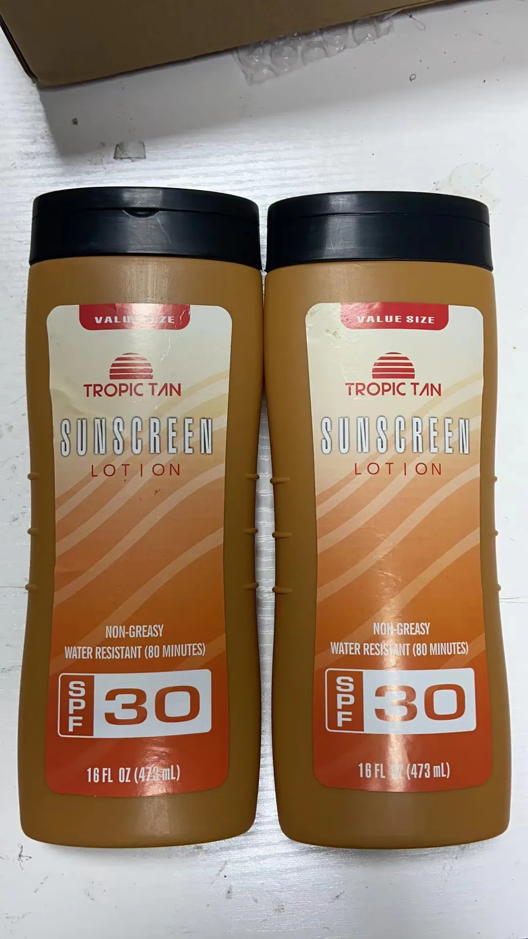 Sunscreen Diversion Safe Bottles 2 Pack - Safely Hides Your Valuables