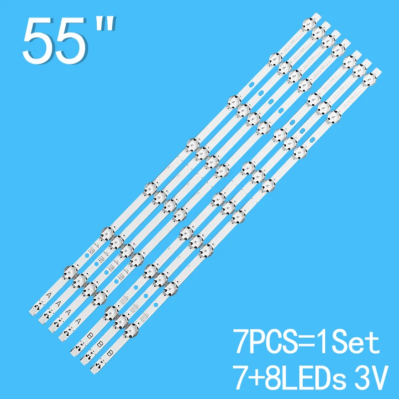 4a 3b 533mm Vestel 55 Zoll (7 8 Lichter) für 55 \