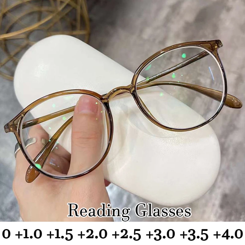 

Anti-blue Light Presbyopia Glasses Fashion Trend Computer Eye Protection Reading Eyeglasses Optical Spectacle Far Sight Eyewear