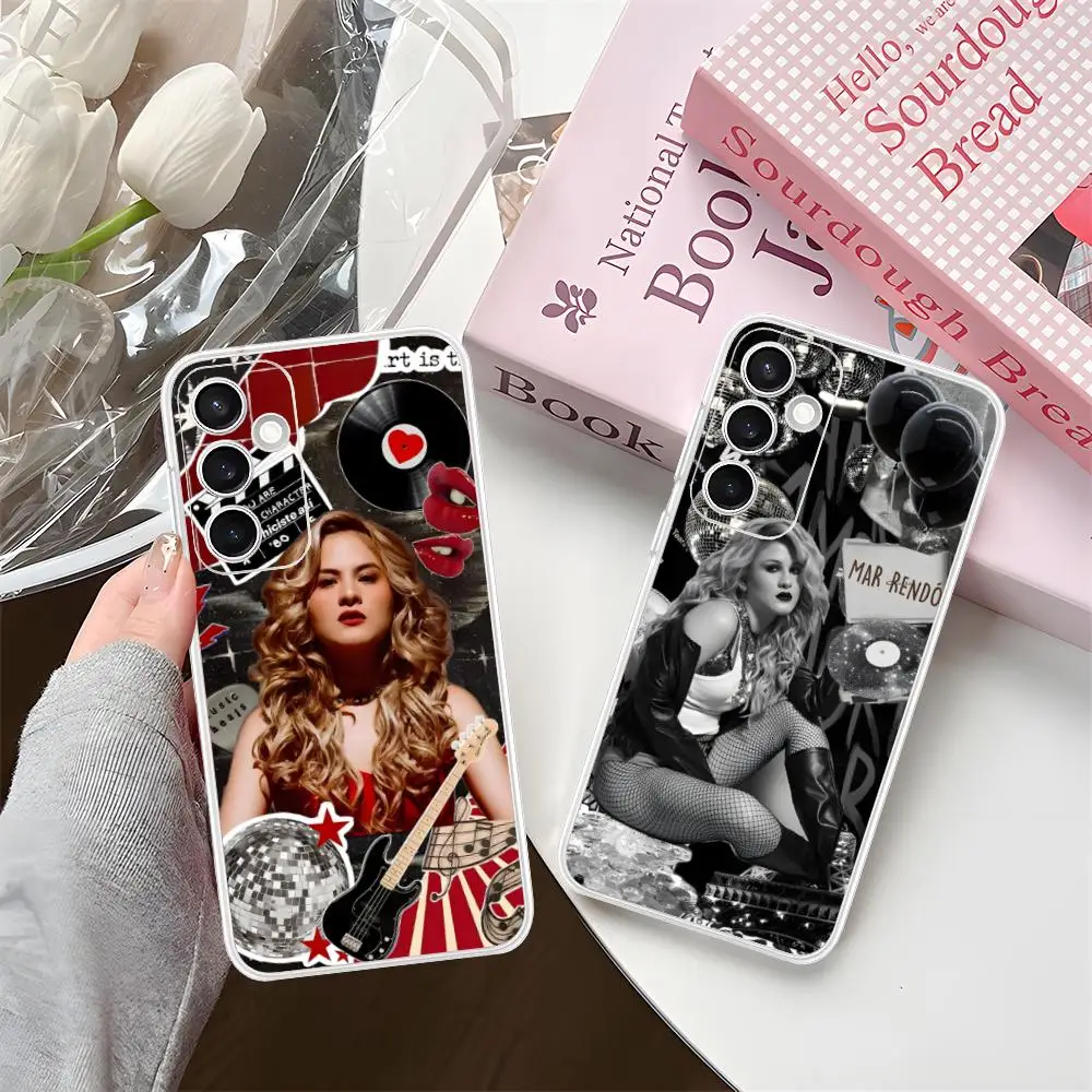 Mar Rendon Phone Case for Samsung Galaxy S25 S24 S23 S22 S21Plus FE Ultra Soft TPU Clear Shockproof Cover