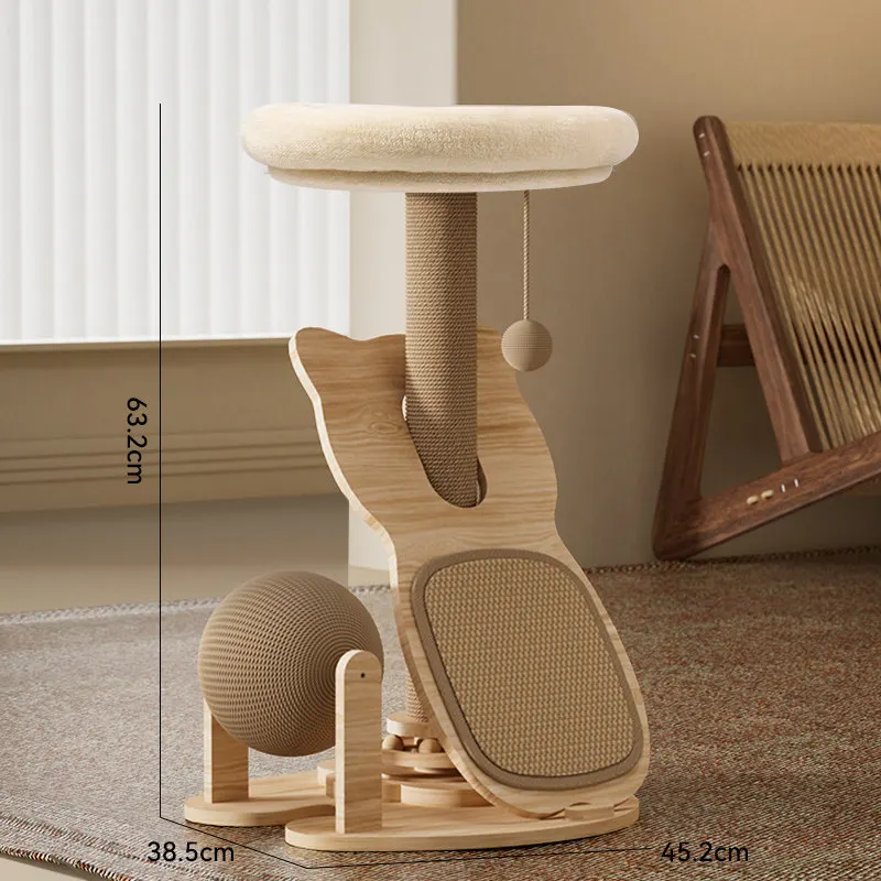 

Castle Stairs Cat Tower Sandbox Climbing Wall Climbing Accessories Cat Tower Goods Luxury Toys Rascador De Gatos Pet Supplies