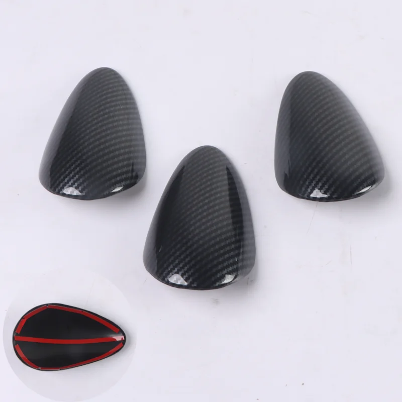 

3pcs/set Car ABS Carbon Fiber Pattern Interior Gauge-Pad Cover Inner Trim Fits For Nissan 370Z 2009-20 Car Interior Parts