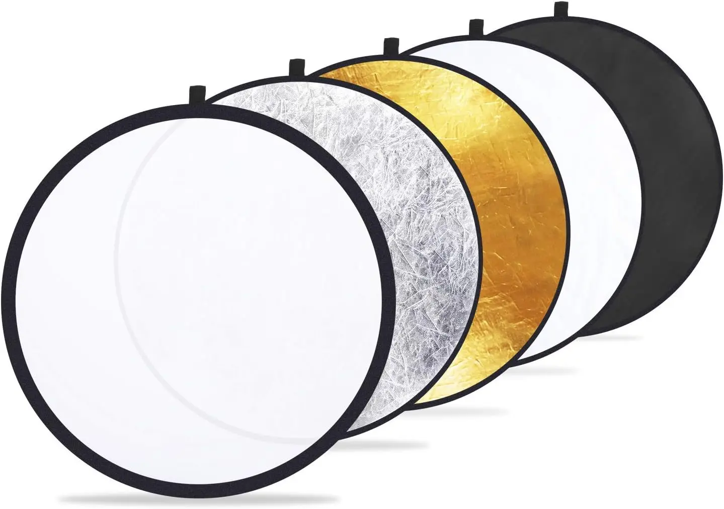 5-in-1 Photography Reflector Light Reflectors for Photography Multi-Disc Photo Reflector Collapsible