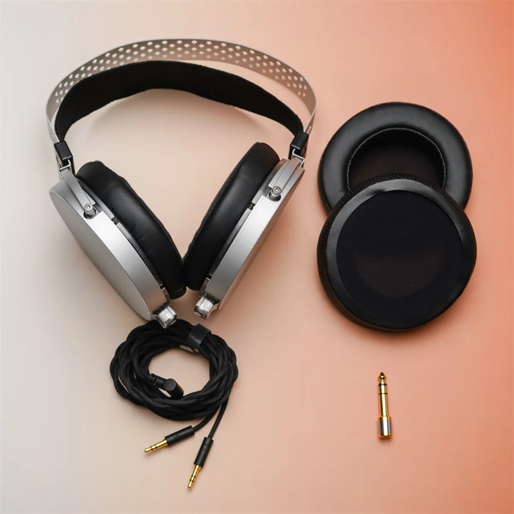 Imagem -06 - Moondrop Para-full-size Magnetic Driver Headphones Over-ear Planar 35 Milímetros Dupla Universal Cabo Destacável 100 Milímetros