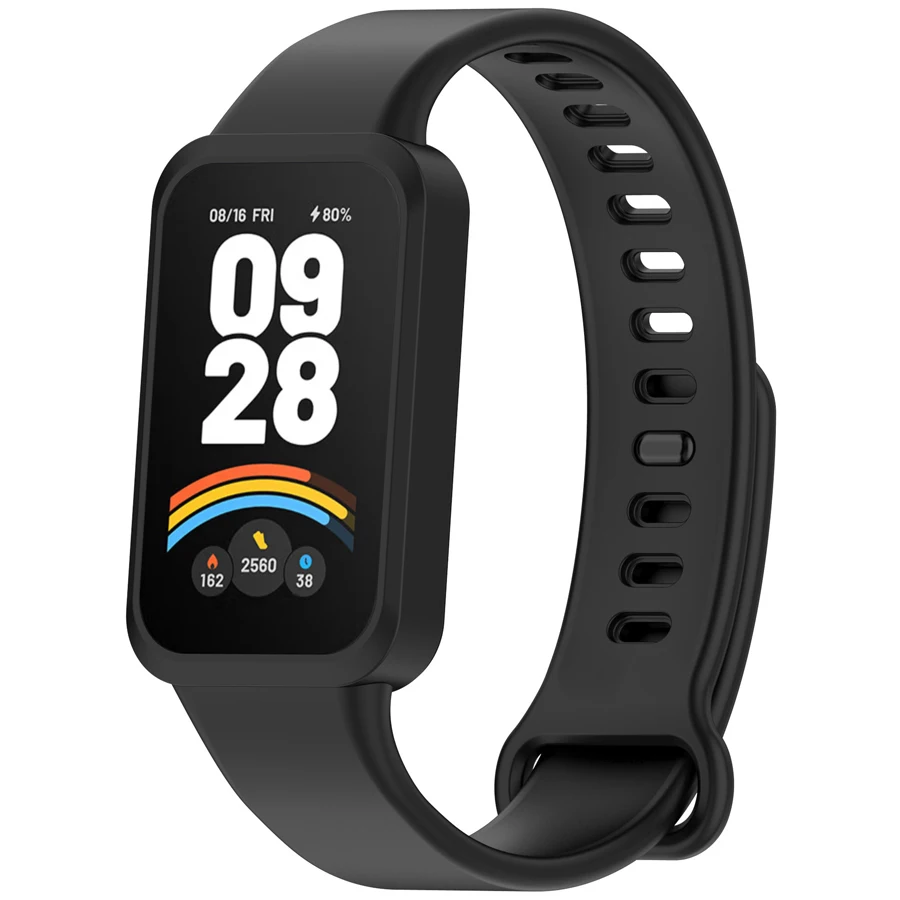 Band voor Mi Band 9 8 Actieve horlogeband voor Mi Band 8/9 Actief voor Xiaomi Band 9 Actieve polsband voor Redmi Band 3 2 Polsband