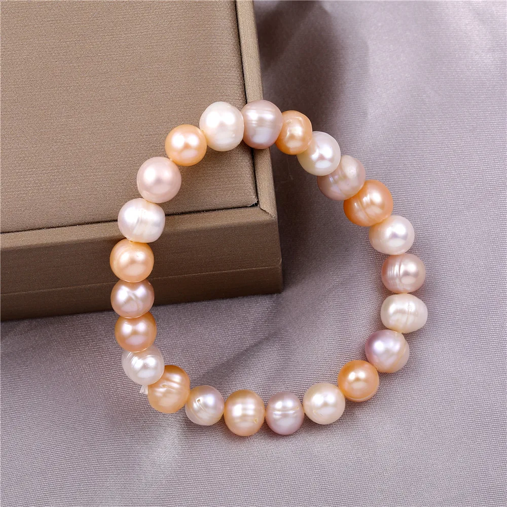 Natural Freshwater Pearl for Women 2022 Luxury Trendy Bracelets Exquisite Temperament Bead Delicate Pearl Bracelet Jewelry Gift