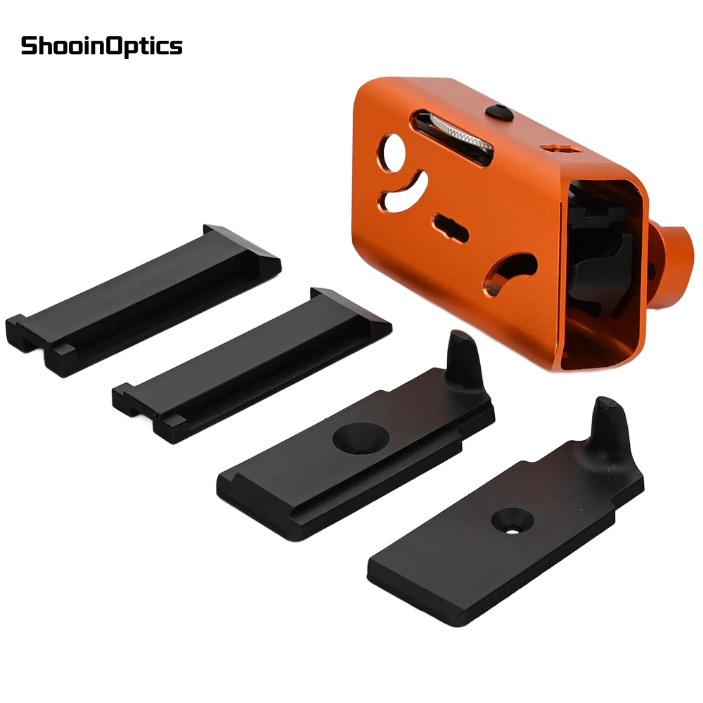 

Aluminum IPSC USPSA Speed Magazine Pouch Quick Pull Multi-Angle Adjustable Universal Pistol Mag Carrier